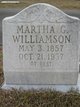  Martha Elizabeth <I>Gunter</I> Williamson