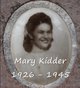  Mary Hannah Kidder