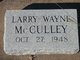 Larry Wayne McCulley Photo