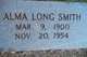  Alma <I>Long</I> Smith