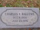  Charles R. Ballowe