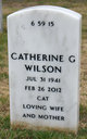 Mrs Catherine “Cat” <I>Gordon</I> Wilson