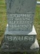  Sophie <I>Hochhausen</I> Bauer