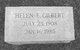  Helen <I>Weber</I> Gilbert