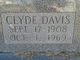 Profile photo:  Clyde Davis Cornelius