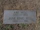  Martha Jane <I>King</I> Hill