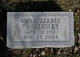  Anna L. <I>Zerbee</I> Tankersley