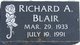  Richard Allen Blair