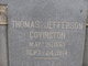  Thomas Jefferson “Jeff” Covington