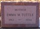  Emma Maria <I>Brown</I> Tuttle