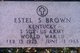  Estel S. Brown