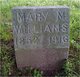  Mary Matilda <I>Brooks</I> Williams