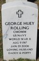  George Huey Rolling