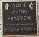  Verlie <I>Martin</I> Armstrong