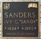  Ivy Charles “Sandy” Sanders