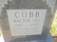  Walter Lee Cobb