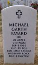 1SGT Michael Garth “Mike” Fayard