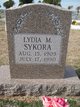  Lydia Marie <I>Pavlicek</I> Sykora