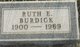  Ruth Evelyn Burdick