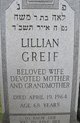  Lillian “Lily” <I>Buitekant</I> Greif