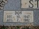  Donald Anthony “Don” Stogner