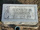  Elizabeth M. <I>Parsons</I> Thompson