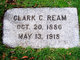  Clark Claud Ream