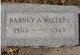  Barney A. Walters