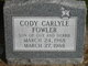 Cody Carlyle Fowler Photo