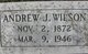  Andrew Jackson Wilson