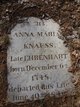  Anna Maria <I>Ehrenhart</I> Knauss