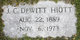  J. C. <I>Dewitt</I> Hiott