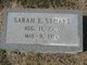 Sarah Elizabeth <I>Ware</I> Stuart