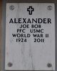  Joe Bob Alexander