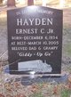  Ernest Charles “Junior” Hayden Jr.