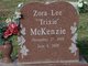  Zora Lee “Trixie” <I>Hutchins</I> McKenzie