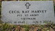  Cecil Ray Harvey