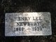  Henry Lee Newbury