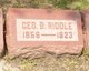  George Burnell Riddle