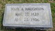  Mary Adelaide <I>Hinton</I> Haughton