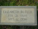 Profile photo:  Elizabeth Butler