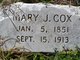  Mary J. Cox