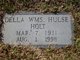 Della <I>Williams</I> Hulse Holt