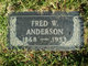  Fred Wyman Anderson