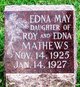  Edna May Mathews