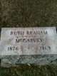  Etta Ruth “Ruth” <I>Braham</I> McGarvey