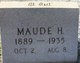  Maude H Vaughn