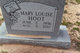  Mary Louise Hoot
