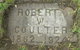  Robert W Coulter