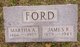  Martha A. “Mattie” <I>Ryan</I> Ford